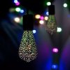 Żarówka LED V-TAC 3W E27 filament gwiazdy 3D vintage ST64 VT-2223-N 3000K 25lm
